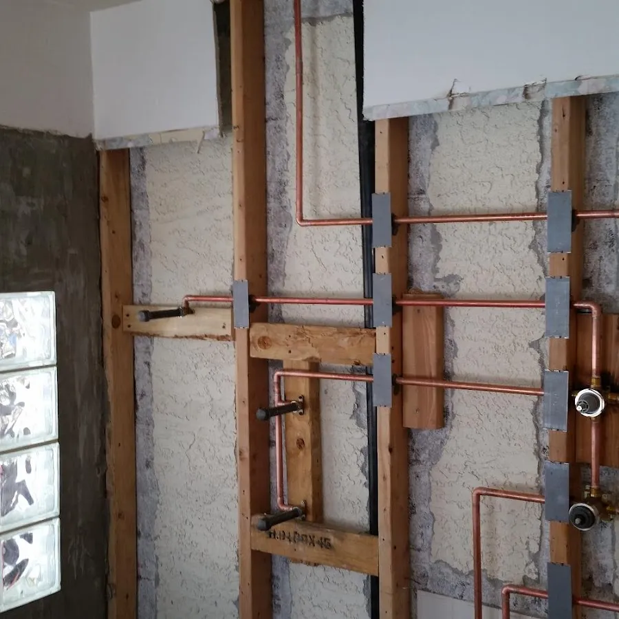 Copper pipe installation for Repiping in Schriever